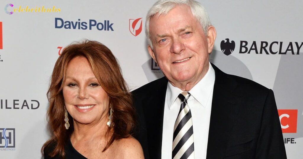 Phil Donahue with wife Marlo Thomas