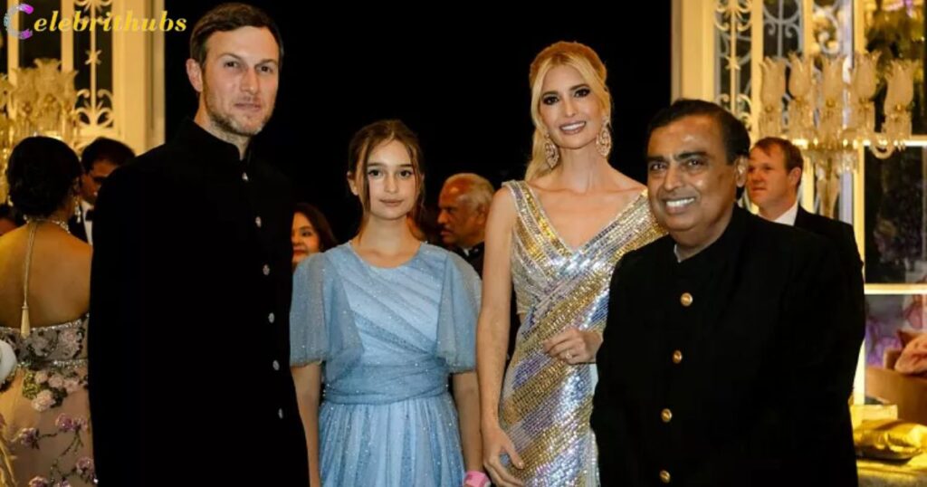 Former US President Donald Trump's daughter, Ivanka, attended with husband Jared Kushner and their daughter